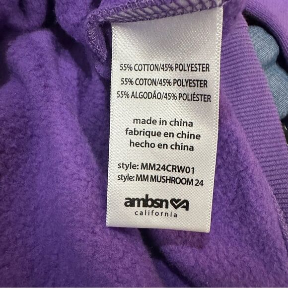 Modest Mouse Embroidered Mushroom Crewneck Sweatshirt – Size M RARE ITEM - Picture 11 of 11